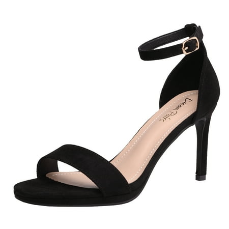 DREAM PAIRS Women s Party Dress Pumps Heel Sandals Ankle Strap High Stiletto Shoes STECY-3 BLACK/SUEDE Size 10
DREAM PAIRS Women s Party Dress Pumps Heel Sandals Ankle Strap High Stiletto Shoes STECY-3 BLACK/SUEDE Size 10