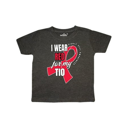 Inktastic Sickle Cell Awareness I Wear Red For My Tio Gift Toddler Boy or Toddler Girl T-Shirt
Inktastic Sickle Cell Awareness I Wear Red For My Tio Gift Toddler Boy or Toddler Girl T-Shirt