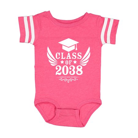 Inktastic Class of 2038 with Graduation Cap and Wings Gift Baby Boy or Baby Girl Bodysuit
Inktastic Class of 2038 with Graduation Cap and Wings Gift Baby Boy or Baby Girl Bodysuit