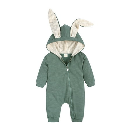 Infant Baby Fleece Romper Onesie Warm Cute Bunny Hooded Jumpsuit for 0-2T Baby Fashion Infant Romper pajamas Outfit Autumn and Winter
Infant Baby Fleece Romper Onesie Warm Cute Bunny Hooded Jumpsuit for 0-2T Baby Fashion Infant Romper pajamas Outfit Autumn and Winter