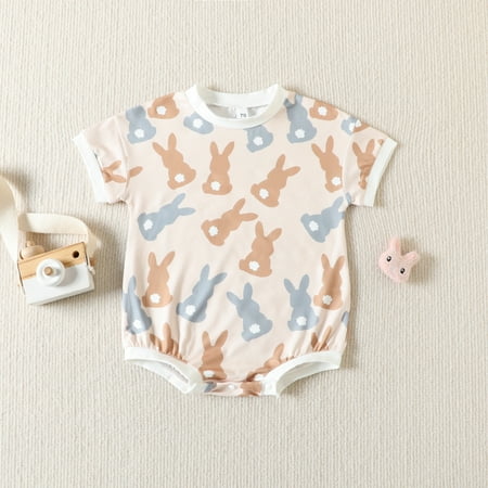 NIUREDLTD Baby Girls Boys Print Spring Summer Easter Bunny Short Sleeve Romper Bodysuit Clothes
NIUREDLTD Baby Girls Boys Print Spring Summer Easter Bunny Short Sleeve Romper Bodysuit Clothes