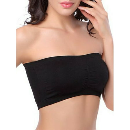 EYIIYE Women s Strapless Bralette Seamless Bandeau Stretchy Non-Padded Bandeau Tube Tops Bra
EYIIYE Women s Strapless Bralette Seamless Bandeau Stretchy Non-Padded Bandeau Tube Tops Bra