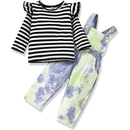 Little Toddler Girl Tie Dye Outfit Overall Suspender Jumpsuit Long Sleeve Shirt Fall Winter Clothes Set
Little Toddler Girl Tie Dye Outfit Overall Suspender Jumpsuit Long Sleeve Shirt Fall Winter Clothes Set
