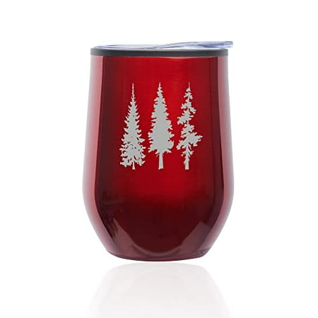 Stemless Wine Tumbler Coffee Travel Mug Glass with Lid Pine Trees Hiking Mountains Camping Outdoors (Red)
Stemless Wine Tumbler Coffee Travel Mug Glass with Lid Pine Trees Hiking Mountains Camping Outdoors (Red)