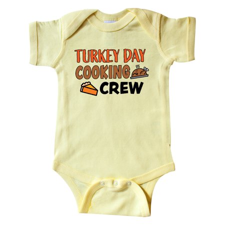 Inktastic Thanksgiving Turkey Day Cooking Crew with Turkey and Pumpkin Pie Gift Baby Boy or Baby Girl Bodysuit
Inktastic Thanksgiving Turkey Day Cooking Crew with Turkey and Pumpkin Pie Gift Baby Boy or Baby Girl Bodysuit