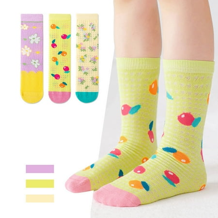 harmtty 3 Pairs Children Socks Cartoon Flower Summer Middle Tube Mesh Socks for Daily Wear Purple
harmtty 3 Pairs Children Socks Cartoon Flower Summer Middle Tube Mesh Socks for Daily Wear Purple