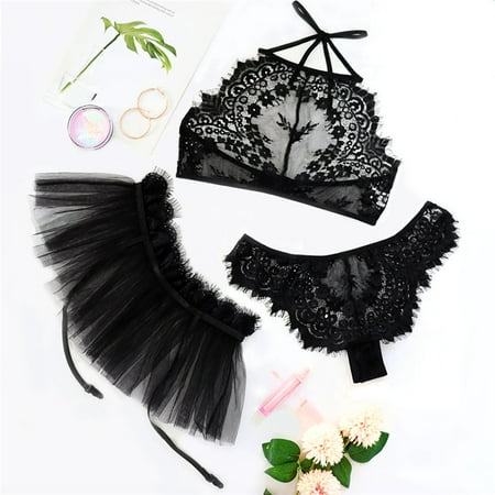 Lingerie For Women Plus Size Ladies Strap Crochet Lace Cutout Teddy Lingerie Embroidery Gauze Underwear
Lingerie For Women Plus Size Ladies Strap Crochet Lace Cutout Teddy Lingerie Embroidery Gauze Underwear