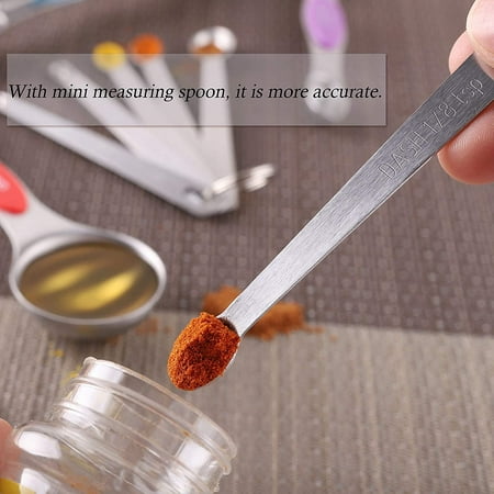 Measuring Spoons Set Double Sided Magnetic Measuring Spoon 1 Leveler 5Mini Measuring Spoons for Dry Liquid Ingredients 1
Measuring Spoons Set Double Sided Magnetic Measuring Spoon 1 Leveler 5Mini Measuring Spoons for Dry Liquid Ingredients 1