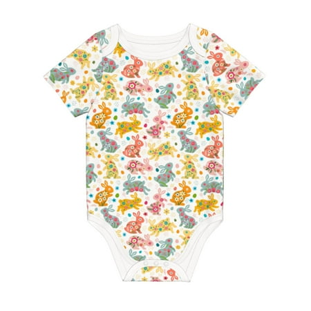 Matuu Boho Bunny for Baby Short-Sleeve Bodysuit Soft Cotton Comfortable and Breathable Perfect for Newborns and Infants
Matuu Boho Bunny for Baby Short-Sleeve Bodysuit Soft Cotton Comfortable and Breathable Perfect for Newborns and Infants