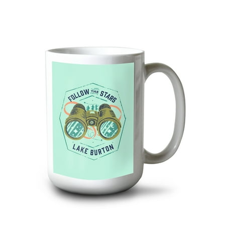 15 fl oz Ceramic Mug Lake Burton Georgia Lake Life Series Follow The Stars Contour Dishwasher & Microwave Safe
15 fl oz Ceramic Mug Lake Burton Georgia Lake Life Series Follow The Stars Contour Dishwasher & Microwave Safe