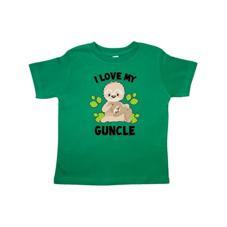 Inktastic Cute Sloth I Love My Guncle with Green Leaves Gift Toddler Boy or Toddler Girl T-Shirt
Inktastic Cute Sloth I Love My Guncle with Green Leaves Gift Toddler Boy or Toddler Girl T-Shirt