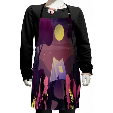 Travel Kids Apron Abstract Wildlife Camping in Dreamy Woods with Vivid Plants Full Moon Graphic Print Boys Girls Apron Bib with Adjustable Ties for Cooking Baking Painting Multicolor by Ambesonne
Travel Kids Apron Abstract Wildlife Camping in Dreamy Woods with Vivid Plants Full Moon Graphic Print Boys Girls Apron Bib with Adjustable Ties for Cooking Baking Painting Multicolor by Ambesonne
