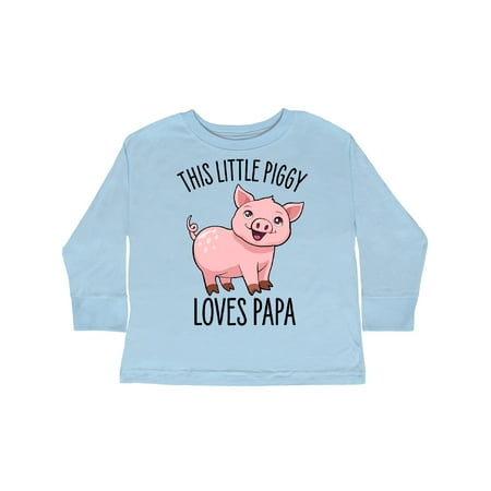 Inktastic This Little Piggy Loves Papa- cute Gift Toddler Boy or Toddler Girl Long Sleeve T-Shirt
Inktastic This Little Piggy Loves Papa- cute Gift Toddler Boy or Toddler Girl Long Sleeve T-Shirt