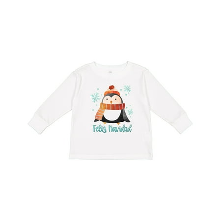 Inktastic Feliz Navidad Cute Winter Penguin in Hat and Scarf Gift Toddler Boy or Toddler Girl Long Sleeve T-Shirt
Inktastic Feliz Navidad Cute Winter Penguin in Hat and Scarf Gift Toddler Boy or Toddler Girl Long Sleeve T-Shirt