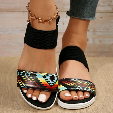 Womens Sandals Summer Oversized Women s Shoes Casual Elastic Band Back Strap Fly Woven Flat Sole Sandals for Women Orthopedic Sandals for Women Summer Sandals for Women 2024
Womens Sandals Summer Oversized Women s Shoes Casual Elastic Band Back Strap Fly Woven Flat Sole Sandals for Women Orthopedic Sandals for Women Summer Sandals for Women 2024