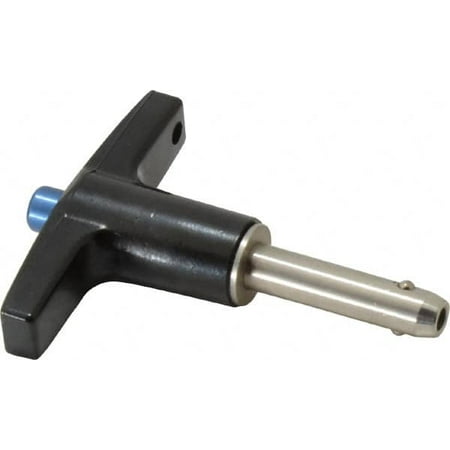 Gibraltar 1/4 Diam 3/4 Usable Length T Handle Quick Release Pin Grade 304 Stainless Steel Bright Finish
Gibraltar 1/4 Diam 3/4 Usable Length T Handle Quick Release Pin Grade 304 Stainless Steel Bright Finish