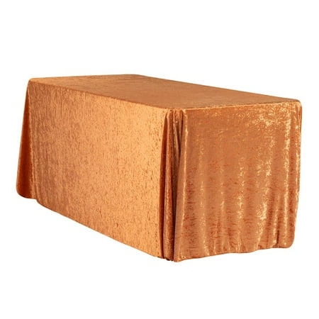 1 Pc Velvet 90 X132 Rectangular Tablecloth - Rust for Wedding Events and Home Décor
1 Pc Velvet 90 X132 Rectangular Tablecloth - Rust for Wedding Events and Home Décor
