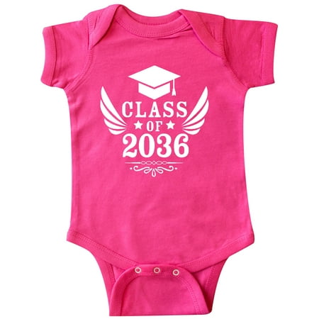 Inktastic Class of 2036 with Graduation Cap and Wings Gift Baby Boy or Baby Girl Bodysuit
Inktastic Class of 2036 with Graduation Cap and Wings Gift Baby Boy or Baby Girl Bodysuit