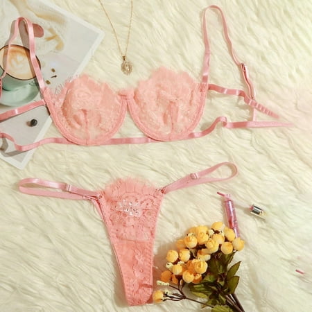Erotic Underwear Sexy Lace Temptation Three Point Lingerie With Steel Ring Please buy one or two sizes up
Erotic Underwear Sexy Lace Temptation Three Point Lingerie With Steel Ring Please buy one or two sizes up