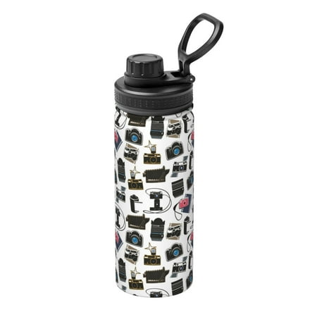 Ocsxa Cool Camera Print 18oz Stainless Steel Water Bottle Unisex Water Bottle Insulated Sports Water Cup Flask for Cold Water Drinks/Sports/Travel/Car/School
Ocsxa Cool Camera Print 18oz Stainless Steel Water Bottle Unisex Water Bottle Insulated Sports Water Cup Flask for Cold Water Drinks/Sports/Travel/Car/School