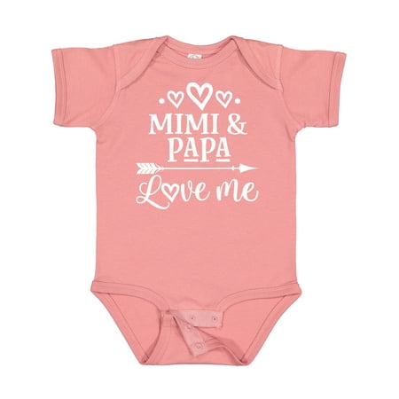 Inktastic Mimi and Papa Love Me Gift Baby Boy or Baby Girl Bodysuit 
Inktastic Mimi and Papa Love Me Gift Baby Boy or Baby Girl Bodysuit