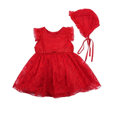 TheFound 2Pcs Newborn Baby Girls Lace Dress with Hat Floral Ruffle Sleeve One-PieceBirthday Dress+Hat Outfits
TheFound 2Pcs Newborn Baby Girls Lace Dress with Hat Floral Ruffle Sleeve One-PieceBirthday Dress+Hat Outfits