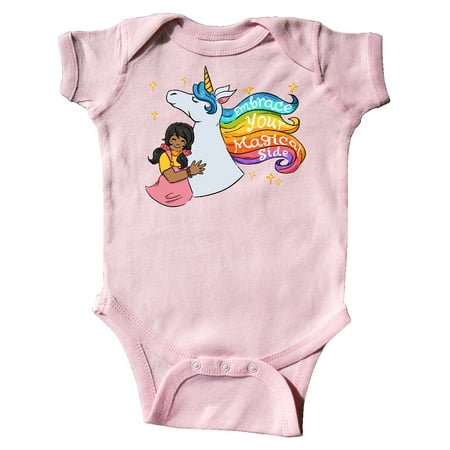 Inktastic Embrace Your Magical Side Girl Hugging A Unicorn Gift Baby Boy or Baby Girl Bodysuit
Inktastic Embrace Your Magical Side Girl Hugging A Unicorn Gift Baby Boy or Baby Girl Bodysuit