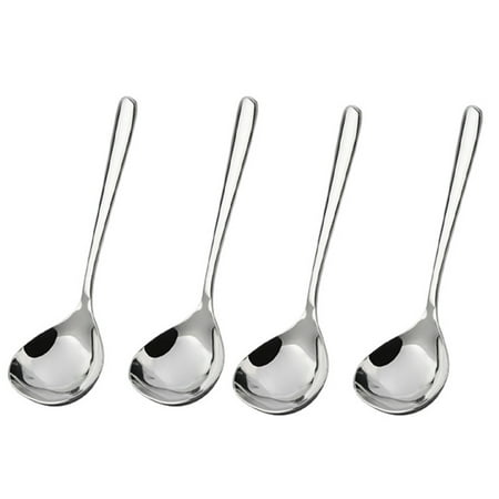 Stainless Steel Mini Ladle 1/2/4pcs Sauce Gravy Spoon with Smooth Surface Polished Deep Serving Soup Spoon 7.9/6.7inch Silver 4 Pieces Small - 17cm
Stainless Steel Mini Ladle 1/2/4pcs Sauce Gravy Spoon with Smooth Surface Polished Deep Serving Soup Spoon 7.9/6.7inch Silver 4 Pieces Small - 17cm