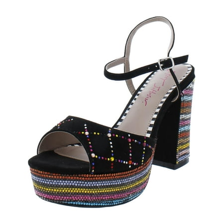 Betsey Johnson Womens Alaia Rhinestone Platforms Heels
Betsey Johnson Womens Alaia Rhinestone Platforms Heels