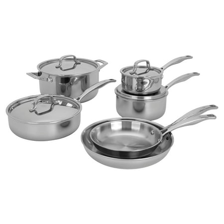 Henckels Realclad Tri-ply 10-pc Cookware set
