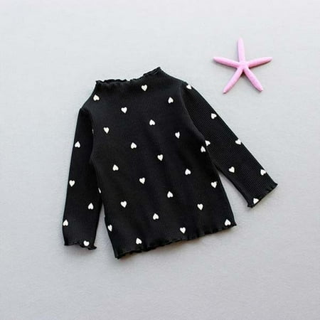 Xinhuaya Baby Clothes for Girl Long Sleeve Kids Girls Clothes Dot Print Baby Girl T-Shirt Top Lovely Black XL
Xinhuaya Baby Clothes for Girl Long Sleeve Kids Girls Clothes Dot Print Baby Girl T-Shirt Top Lovely Black XL
