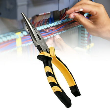 Enjoymall Needle Nose Plier Craftmanship Electrician Plier Wire Cable Cutter for Circuit Repair
Enjoymall Needle Nose Plier Craftmanship Electrician Plier Wire Cable Cutter for Circuit Repair
