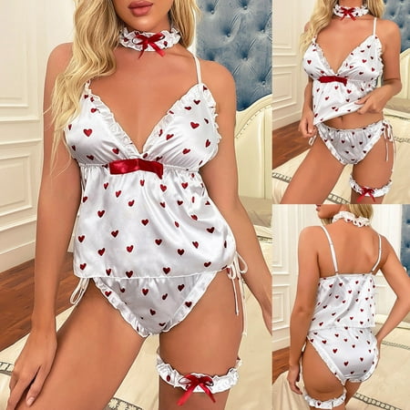 Kayannuo Bras For Women Clearance Women s Love Bowknot Underwear Sexy Uniform Suit Four-Piece Suit
Kayannuo Bras For Women Clearance Women s Love Bowknot Underwear Sexy Uniform Suit Four-Piece Suit