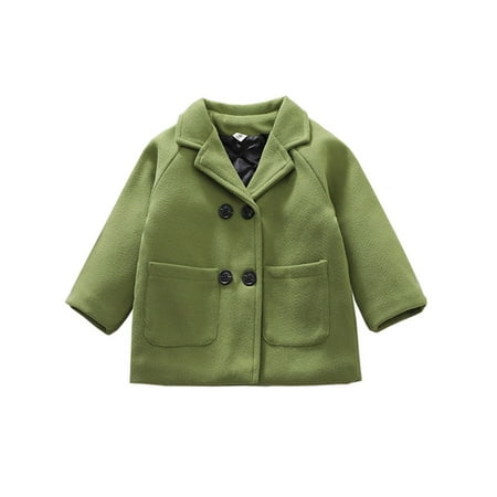 Wassery Baby Boys Girls Wool Coat Winter Warm Double Breasted Trench Coat Jacket Outwear
Wassery Baby Boys Girls Wool Coat Winter Warm Double Breasted Trench Coat Jacket Outwear