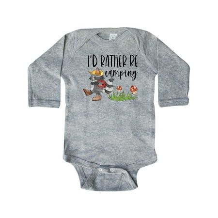 Inktastic I d Rather Be Camping- Raccoon with Backpack Gift Baby Boy or Baby Girl Long Sleeve Bodysuit
Inktastic I d Rather Be Camping- Raccoon with Backpack Gift Baby Boy or Baby Girl Long Sleeve Bodysuit