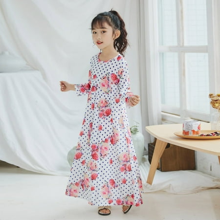 Hunpta Toddler Kids Girls Casua Floral Prints Long Sleeves Beach Dress Princess Clothes
Hunpta Toddler Kids Girls Casua Floral Prints Long Sleeves Beach Dress Princess Clothes
