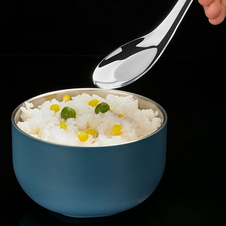 Qinghuai Kitchen Clearance Stainless Steel Yuanbao Spoon Long Handle Household Kitchen Spoon Porridge Spoon Flat Bottom Wider and Bigger Spoon Head Utility Spoon Clearance Items
Qinghuai Kitchen Clearance Stainless Steel Yuanbao Spoon Long Handle Household Kitchen Spoon Porridge Spoon Flat Bottom Wider and Bigger Spoon Head Utility Spoon Clearance Items