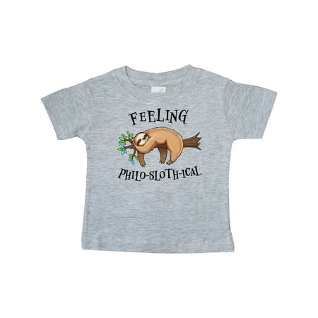 Inktastic Feeling Philo-Sloth-ical- cute and funny sloth on a tree branch Gift Baby Boy or Baby Girl T-Shirt
Inktastic Feeling Philo-Sloth-ical- cute and funny sloth on a tree branch Gift Baby Boy or Baby Girl T-Shirt