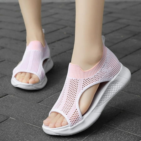 Egmy Women Ladies Breathable Comfort Hollow Out Casual Wedges Mesh Shoes Sandals Pink 37
Egmy Women Ladies Breathable Comfort Hollow Out Casual Wedges Mesh Shoes Sandals Pink 37