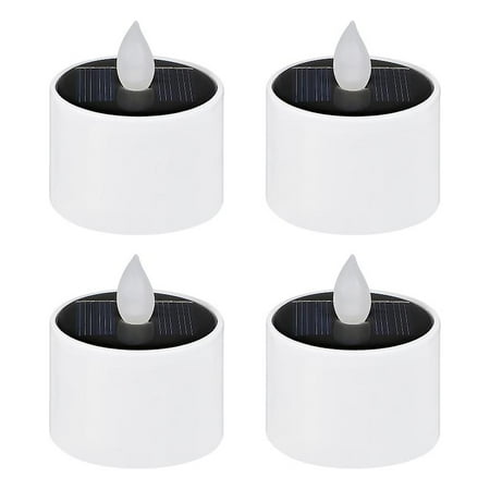 4pcs Led Solar Candle Light