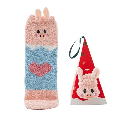 BSDHBS Running Socks Christmas Socks Gift Fluffy Coral Velvet Thick Warm Winter Socks for Women New Year Gift Box with Box D
BSDHBS Running Socks Christmas Socks Gift Fluffy Coral Velvet Thick Warm Winter Socks for Women New Year Gift Box with Box D