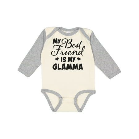 Inktastic My Best Friend is My Glamma with Hearts Gift Baby Boy or Baby Girl Long Sleeve Bodysuit
Inktastic My Best Friend is My Glamma with Hearts Gift Baby Boy or Baby Girl Long Sleeve Bodysuit