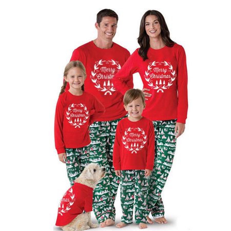 Christmas Family Holiday Pajamas Matching Christmas Tops Pants Letter Sleepwear
Christmas Family Holiday Pajamas Matching Christmas Tops Pants Letter Sleepwear