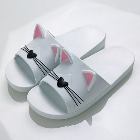PIKADINGNIS Cute Cat Ear Designer Women Slippers Summer Indoor Bathroom Ladies Slides Sandals Home Flats Lovers Shoes Men Slippers
PIKADINGNIS Cute Cat Ear Designer Women Slippers Summer Indoor Bathroom Ladies Slides Sandals Home Flats Lovers Shoes Men Slippers
