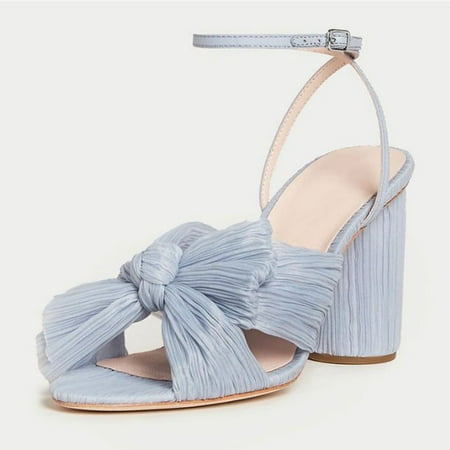 2022 New Fashion Summer Solid Sandals High Chunky Heels Open Toe Big Size 43 Butterfly Knot Elegant Weeding Party Women Shoes
2022 New Fashion Summer Solid Sandals High Chunky Heels Open Toe Big Size 43 Butterfly Knot Elegant Weeding Party Women Shoes