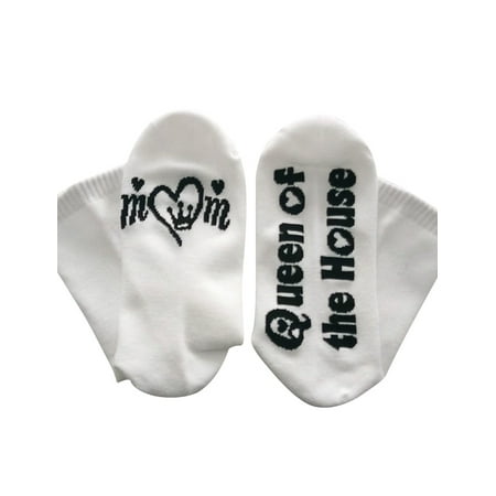 STARVNC Unisex Letter Print Casual Tube Socks