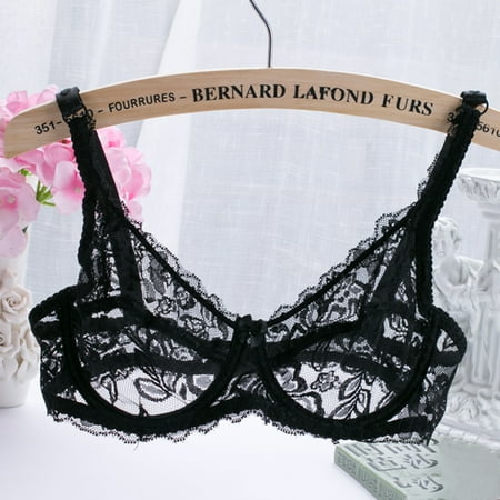 New Lace Gauze Bra Push Up 3/4 Cup Hook-and- Eye Breathable Ultra-thin bra Lingerie Underwear
New Lace Gauze Bra Push Up 3/4 Cup Hook-and- Eye Breathable Ultra-thin bra Lingerie Underwear