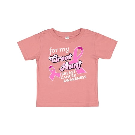 Inktastic For My Great Aunt - Breast Cancer Awareness Gift Baby Boy or Baby Girl T-Shirt
Inktastic For My Great Aunt - Breast Cancer Awareness Gift Baby Boy or Baby Girl T-Shirt