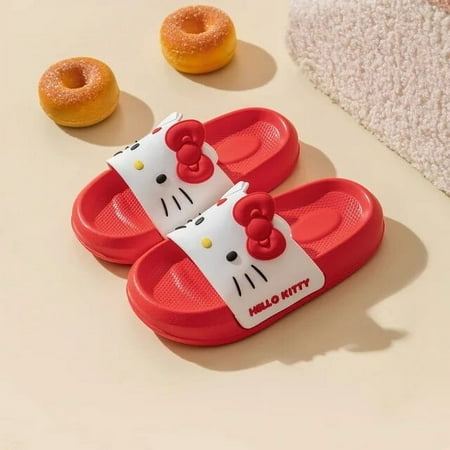 Kawaii Sanrio Hello Kitty Slippers Cartoon Kuromi Women‘s Outdoor Sandals Home Anti Slip Soft Children‘s Beach Shoes Girl Gift
Kawaii Sanrio Hello Kitty Slippers Cartoon Kuromi Women‘s Outdoor Sandals Home Anti Slip Soft Children‘s Beach Shoes Girl Gift