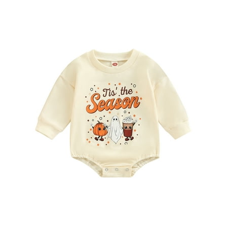 Domingbub Halloween Baby Girl Boy Pumpkin Romper Sweatshirt Onesie Long Sleeve Bodysuit Top Fall Winter Outfit 0-6 Months
Domingbub Halloween Baby Girl Boy Pumpkin Romper Sweatshirt Onesie Long Sleeve Bodysuit Top Fall Winter Outfit 0-6 Months